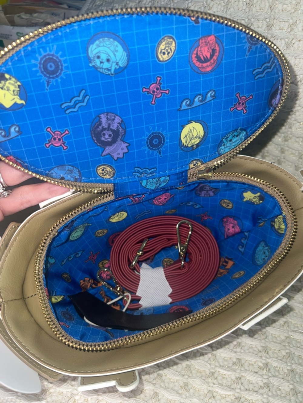NWT Loungefly One Piece Thousand Sunny Ship Figural Crossbody Bag RARE - Picture 11 of 11